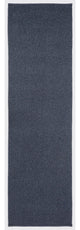 Calais Solid Indoor/Outdoor Rug, Navy, 2'x7'6" Runner