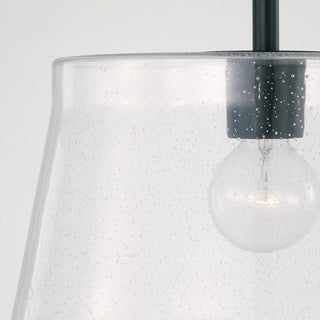 Capital Lighting 246911 Baker 14"W Semi-Flush Ceiling Fixture / - Matte Black