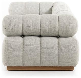 Roma Outdoor 3pc Sectional-Ash
