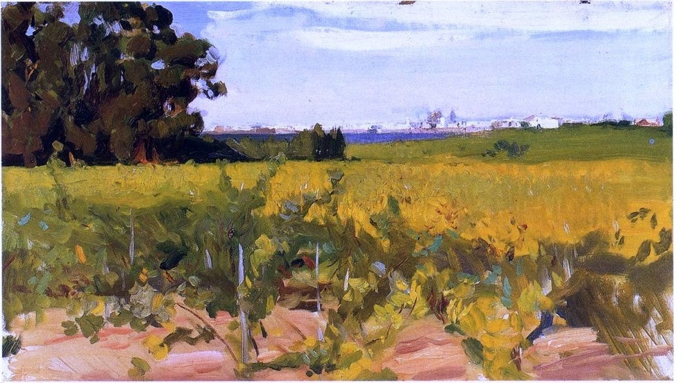 Joaquin Sorolla Y Bastida Outskirts of Seville Wall Decal
