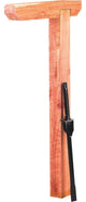 Gibraltar DPK00000 Cedar Drive-In Mailbox Post Kit with Steel Anchor, Natural