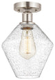 Innovations 616-1F-SN-G654-8 1 Light Semi-Flush Mount, Brushed Satin Nickel
