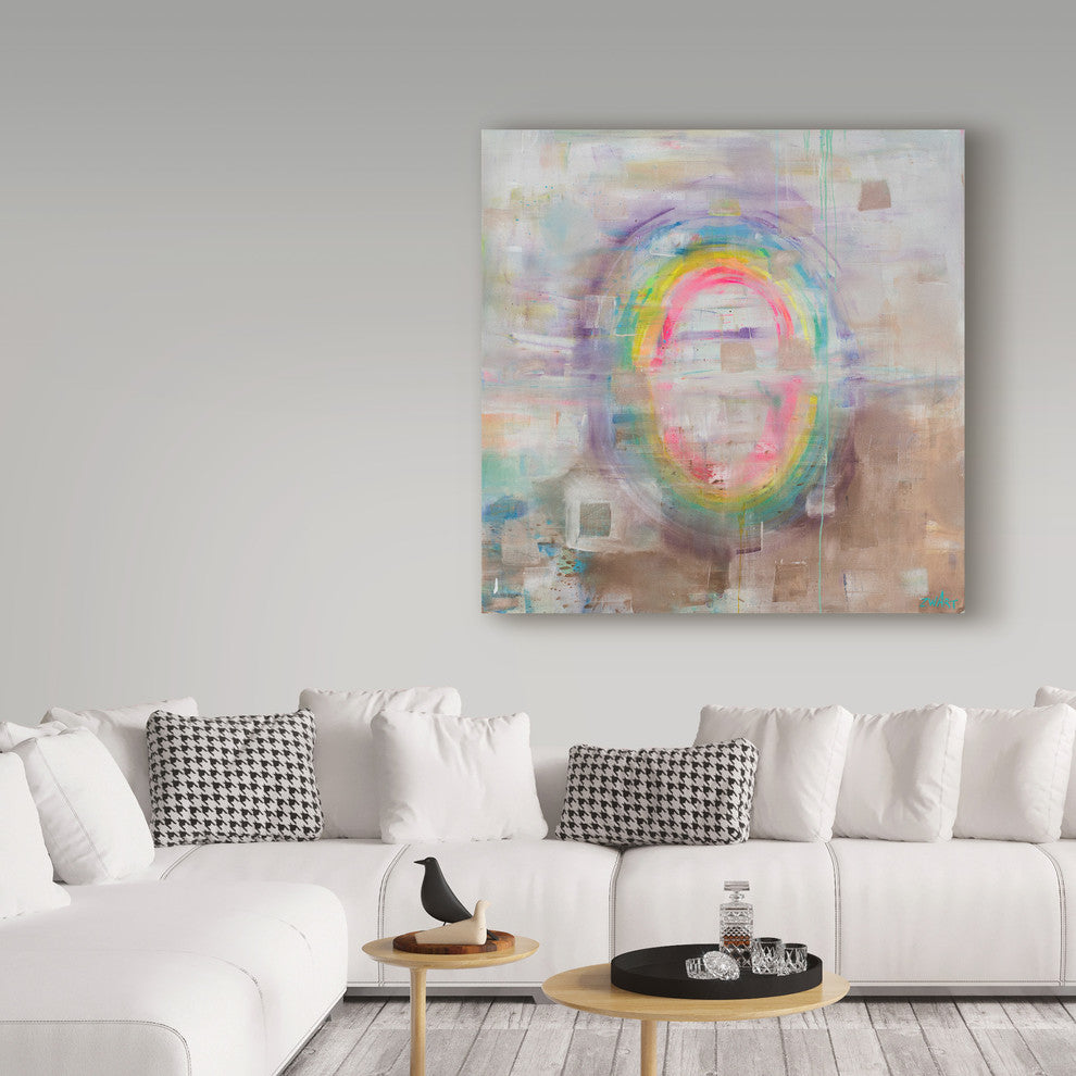 "Rainbow Reflect Mood" by Zwart, Canvas Art