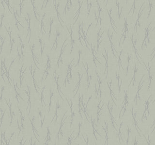 Eucalyptus & Silver Sprigs Wallpaper
