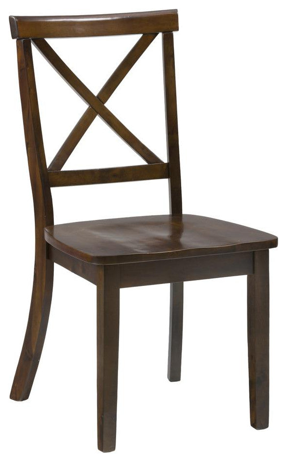 Richmond Cherry X Back Dining Chair, Set of 2