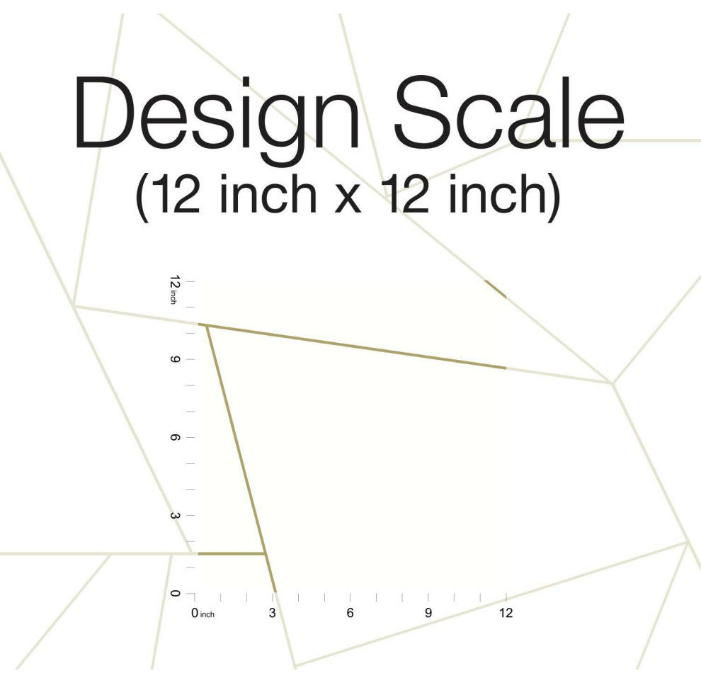 Fractured Prism Peel and Stick Wallpaper