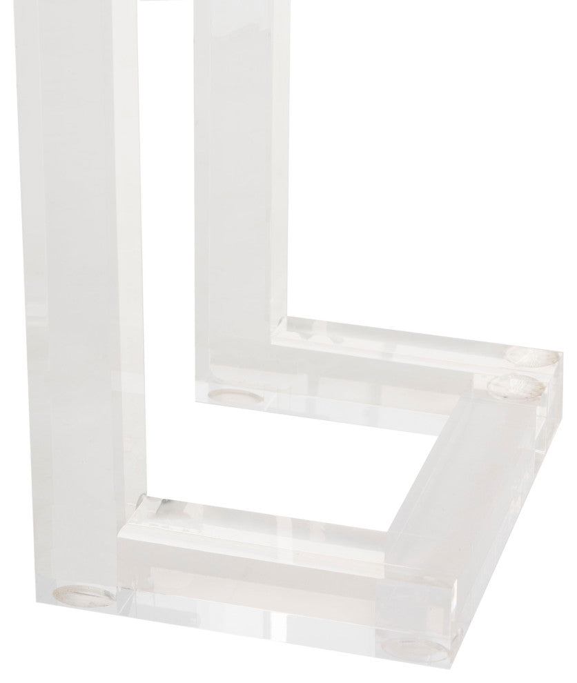 Safavieh Couture Benji Acrylic Console Table, Clear