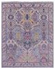 Hand Knotted Turkish Oushak Wool Rug 8' 0" X 9' 11" - Q15858