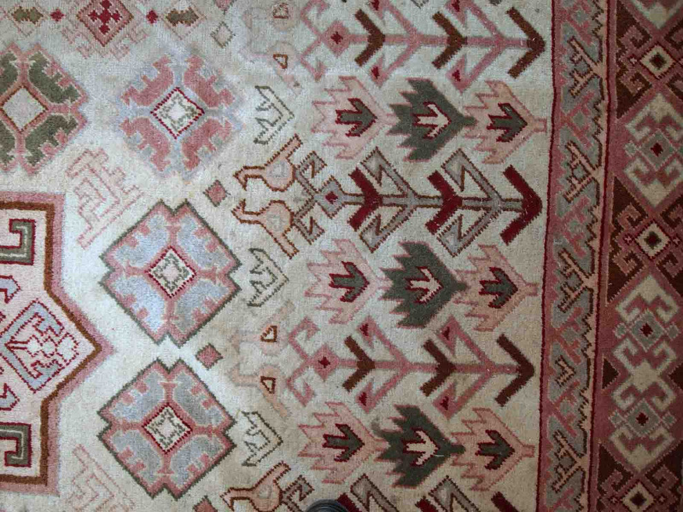 Handmade Vintage Turkish Sivas Rug, 6.5'x8.9', 199cmx274cm 1960s