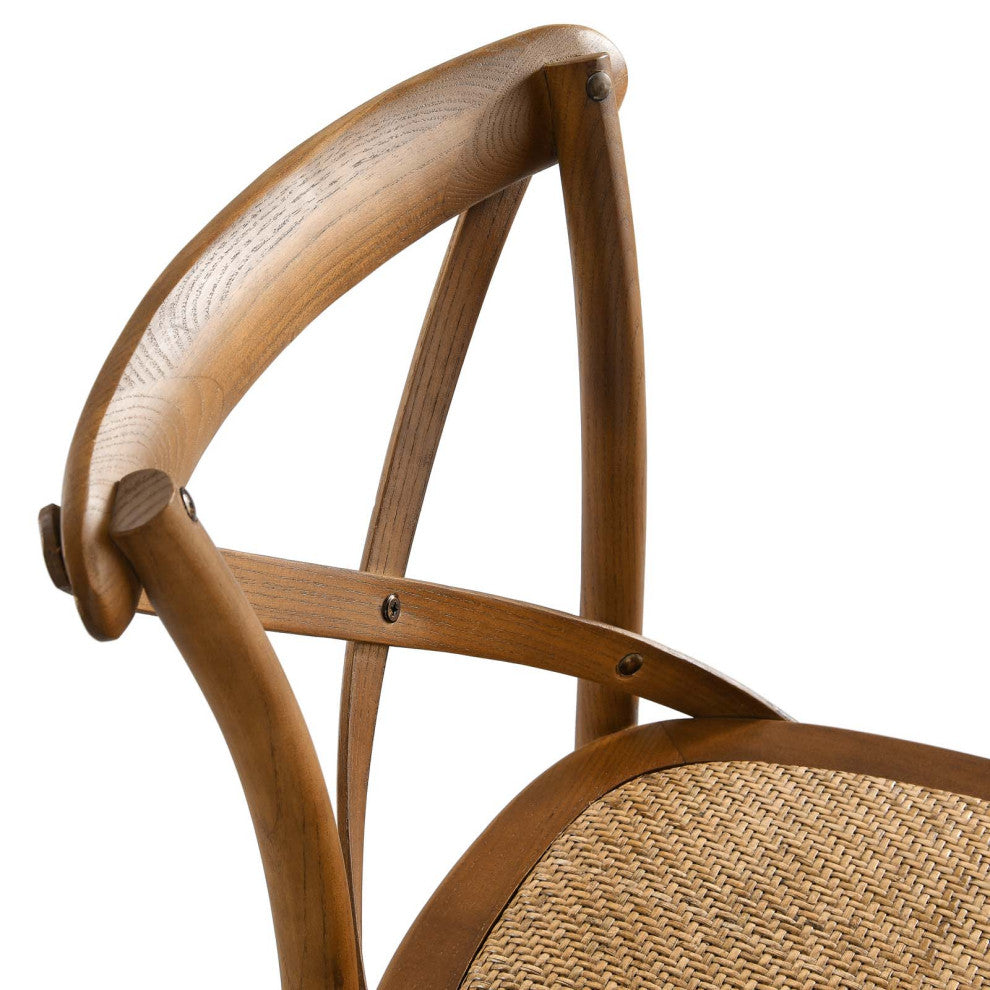 Gear Bar Stool, Walnut