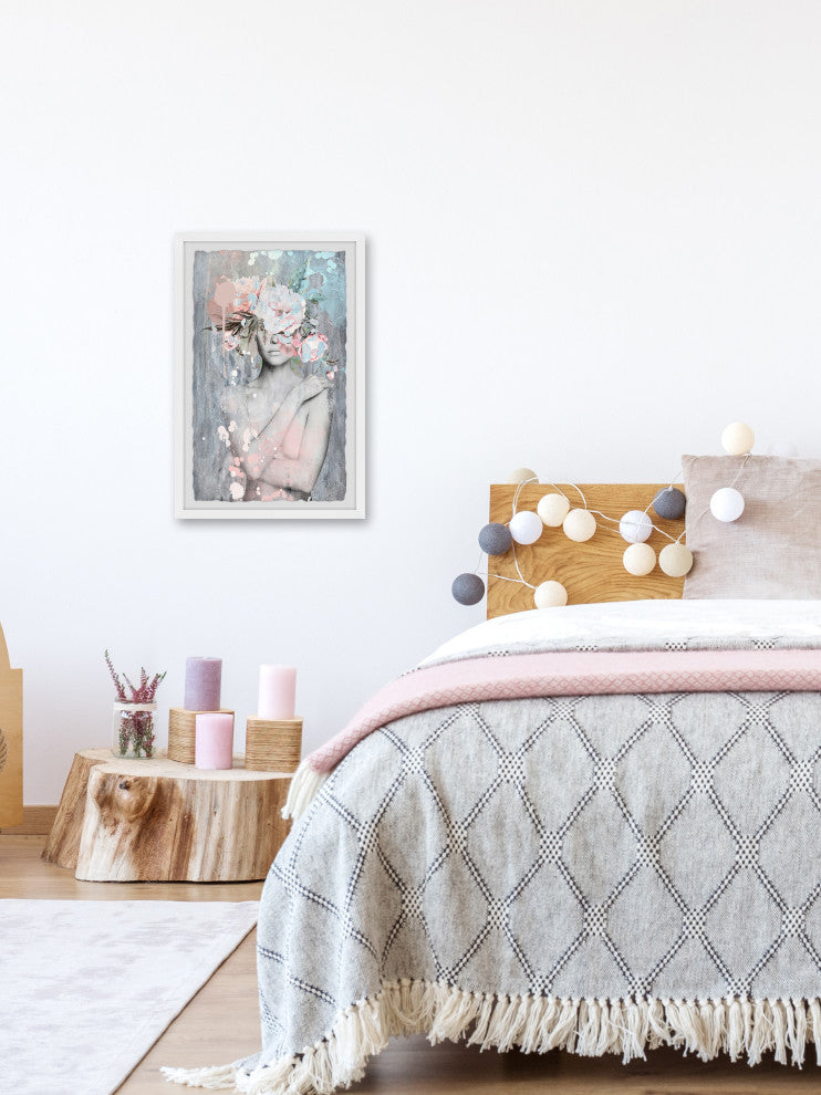 "Revealing Decision" Framed Painting Print, 24x36