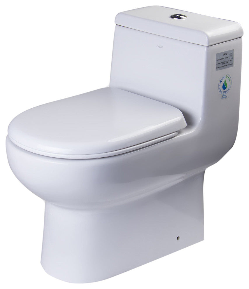 Dual Flush One Piece Eco-Friendly High Efficiency Low Flush Ceramic Toilet