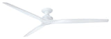 Fanimation Spitfire DC-KIT-84-F Spitfire DC 84" 3 Blade Indoor / - Matte White