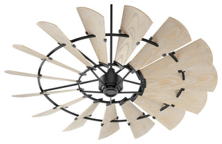 Quorum 197215-69 72"Patio Fan, Black Finish