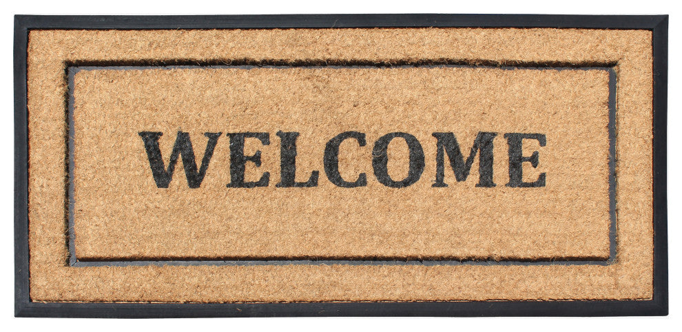 A1HC Entrance Door Mats, 24"� x 48"�, Durable Large Welcome Heavy Duty