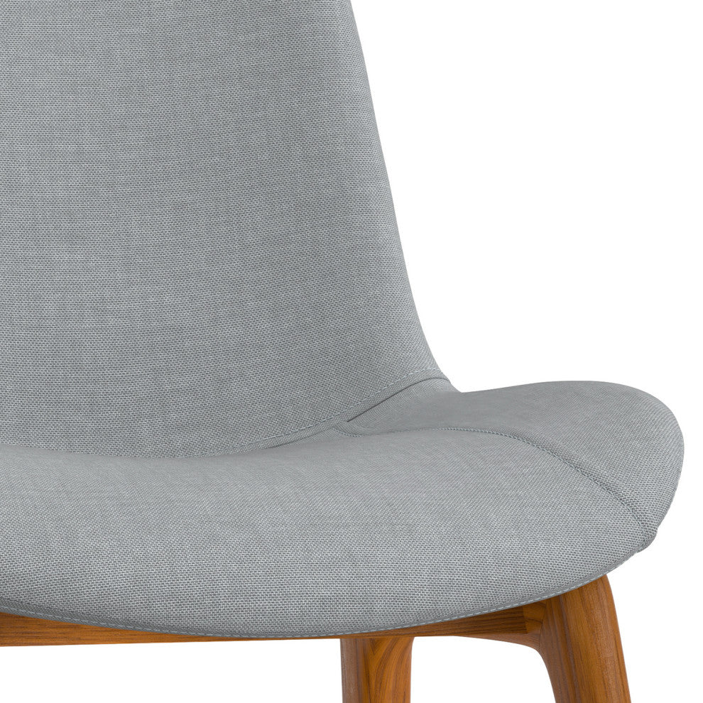 Loretta Dining Chair (Set of 2) in Light Grey