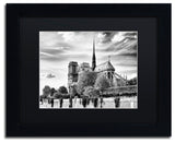 Philippe Hugonnard 'Notre Dame Cathedral Paris' Matted Framed Art, 11x14