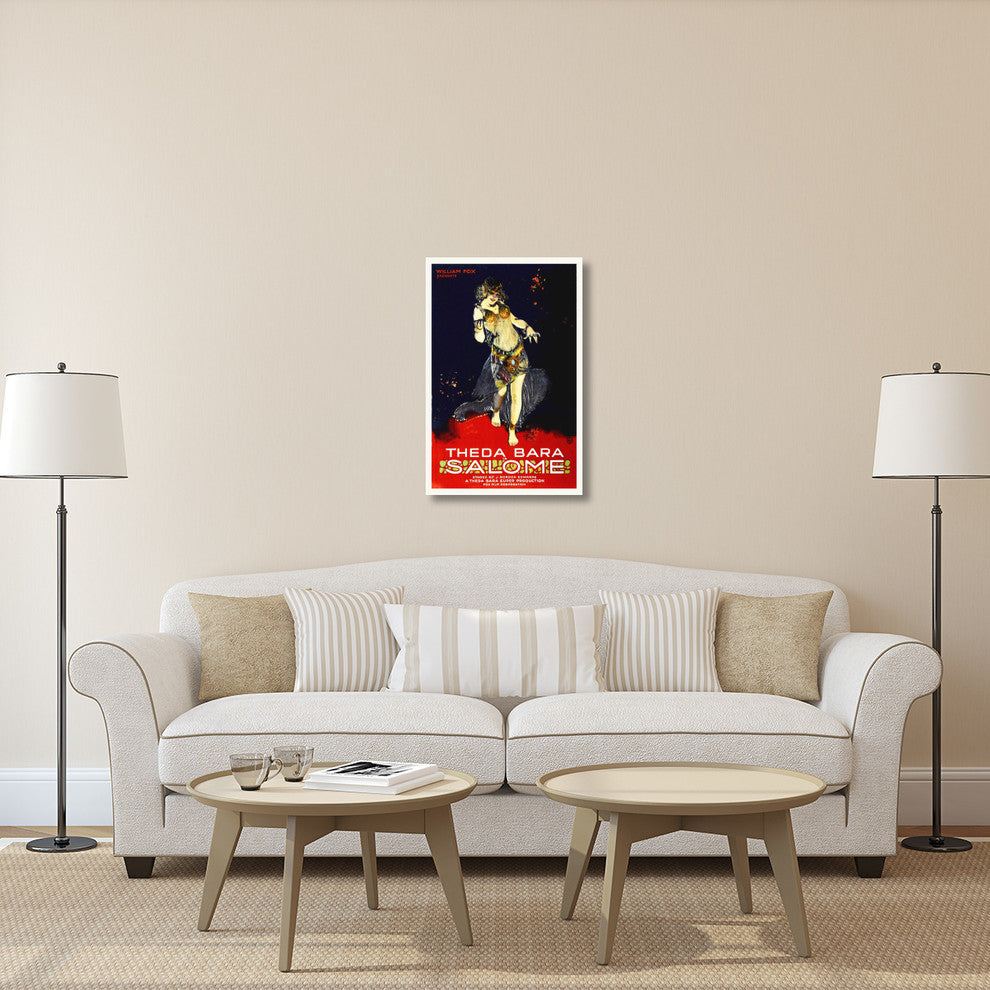 "Salome - Theda Bara" Stretched Canvas Giclee by Hollywood Photo Archive, 24x36"