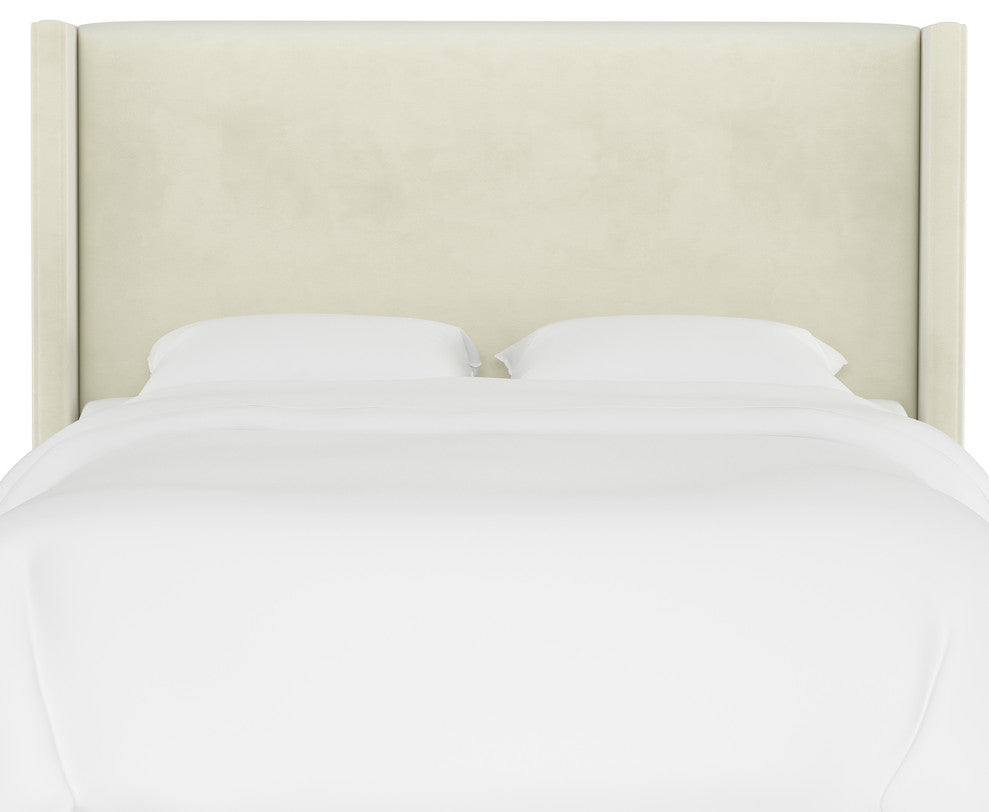 Remington Wingback Headboard, Regal Antique White, Twin
