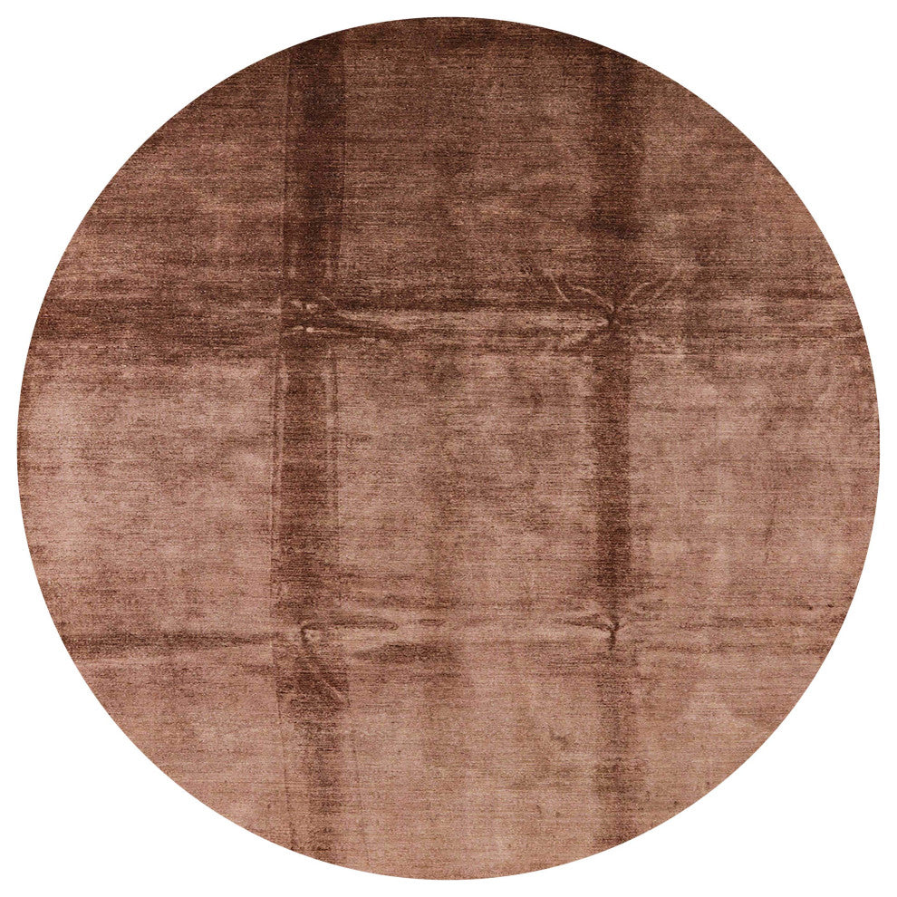 Ahgly Company Indoor Round Mid-Century Modern Area Rugs, 3' Round