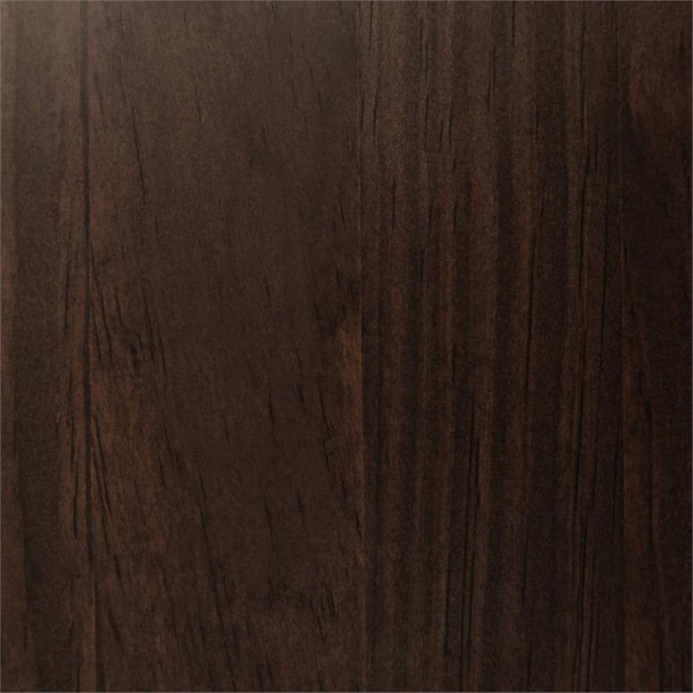Acadian Solid Wood 60 Inch Wide Wide Console Sofa Table In Brunette Brown