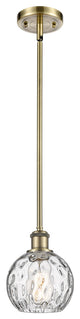 Innovations 516-1S-AB-G1215-6-LED 1-Light Mini Pendant, Antique Brass