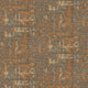 Textured Wallpaper, Graphical Wall Pattern, Brown Metallic Orange Taupe, 1 Roll