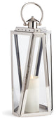 Adler Stainless Steel Outdoor Lantern, 22"