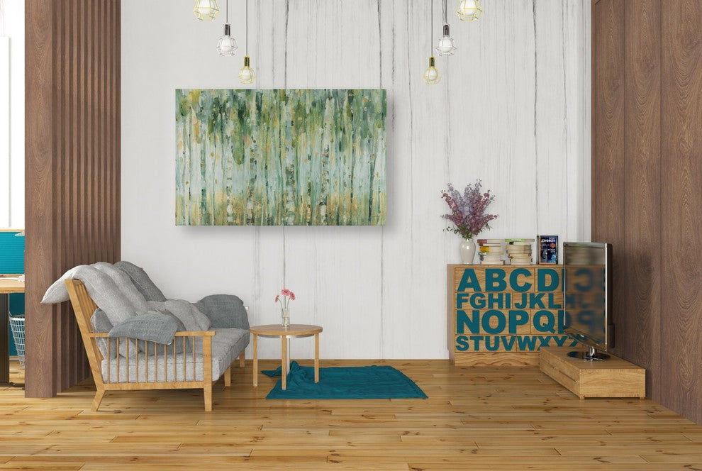 Epic Graffiti "The Forest I" by Lisa Audit, Giclee Canvas Wall Art, 26"x40"