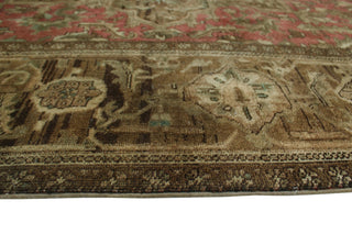 Fine Vintage Distressed Kit Brown Rug, 9'8x11'8