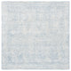 Safavieh Couture Abstract Collection, ABT340 Rug, Ivory/Blue, 6' Square