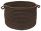 Colonial Mills Basket Simply Home Solid Mink Round