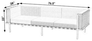 Norway Outdoor Patio Sofa With Cushions