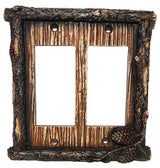 Pine Cone Double Rocker Plate