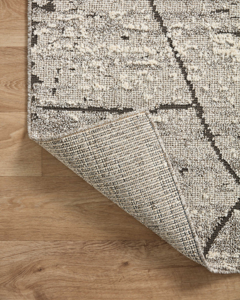 Loloi II Fabian Grey/Charcoal 7'10"x10' Area Rug