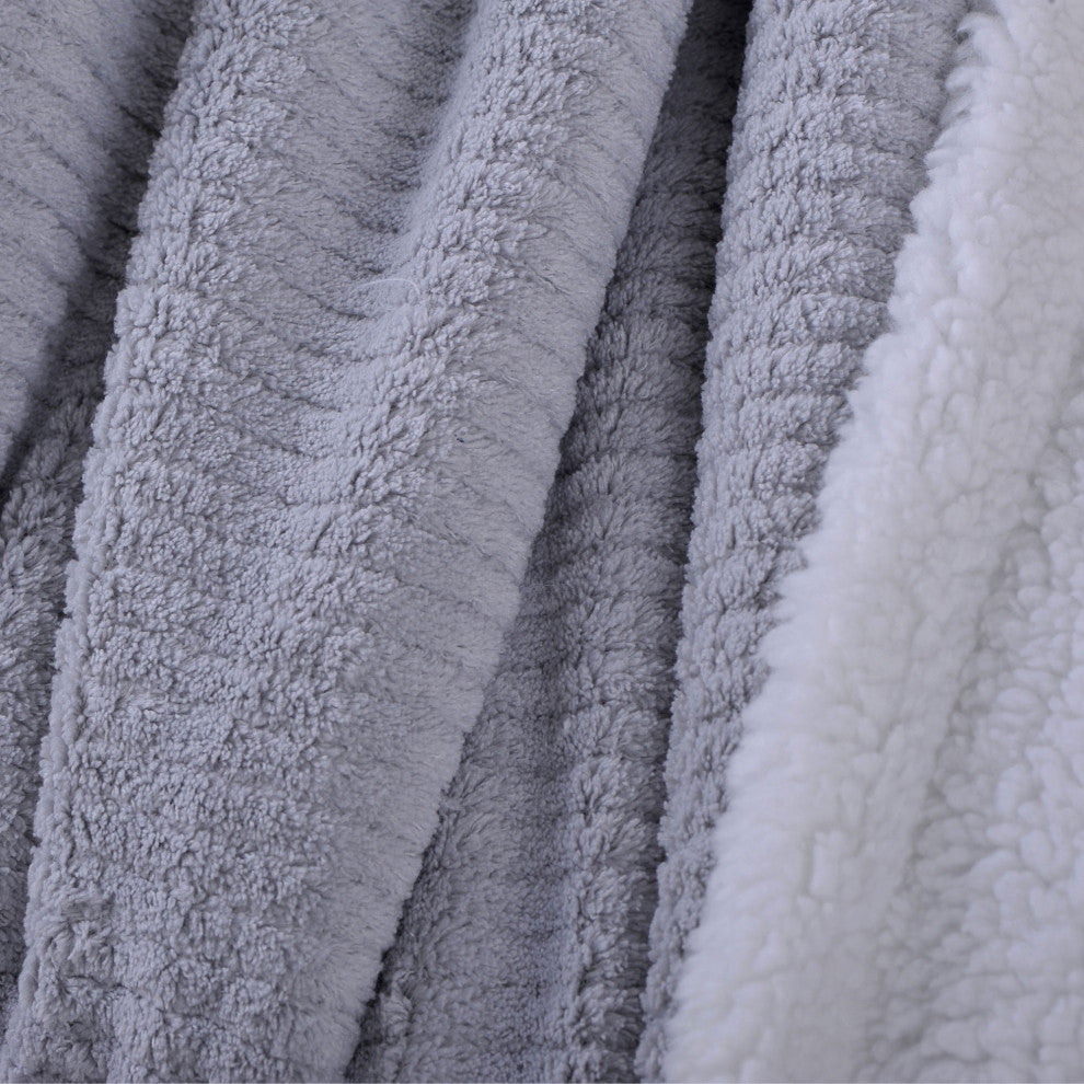 Tangier Throw Blanket, Gray, 60"x70"