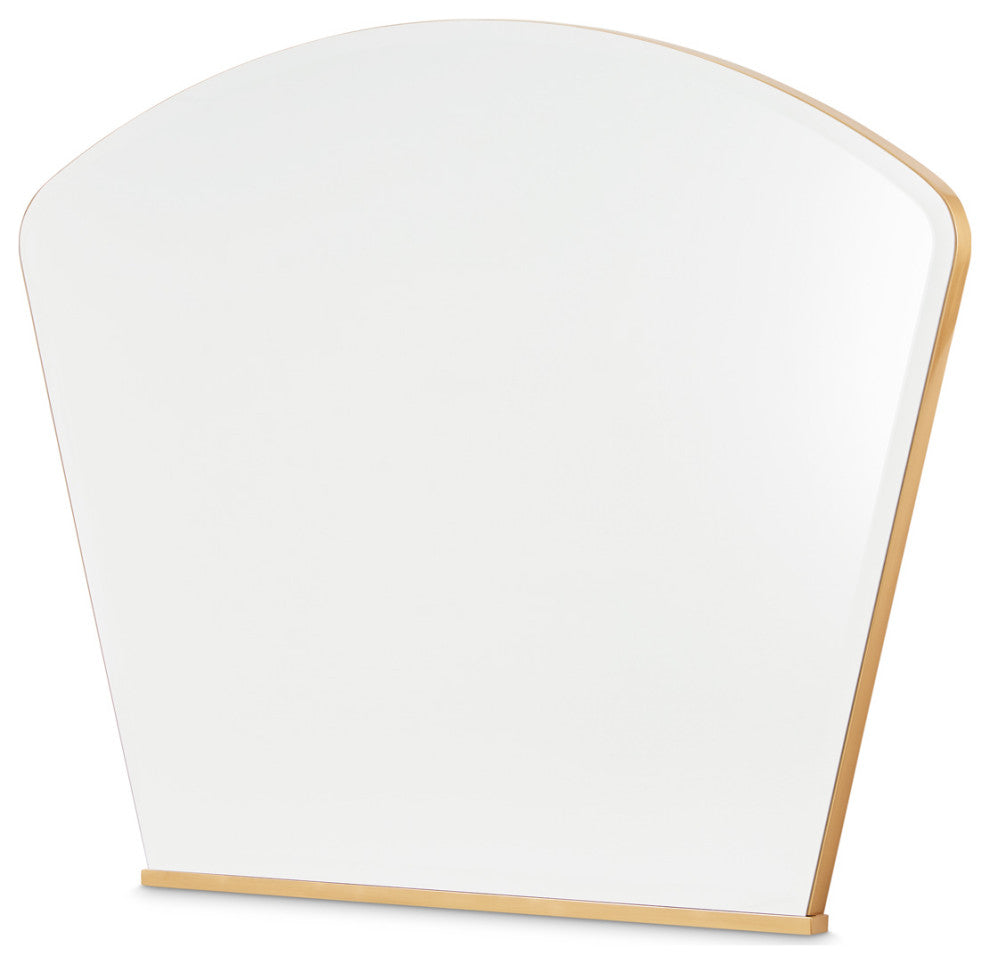 St. Charles Wall Mirror, Dove Gray