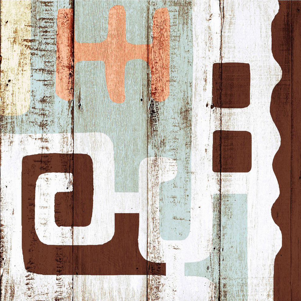 "Deco Rhapsody II" Painting Print on Canvas by Irena Orlov