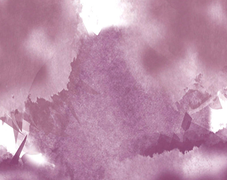 Beach Clouds, Geometric Print Kitchen Towel, Purple