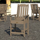 Springville Arm Chair, Counter Height, Woodland Brown