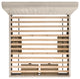 Picket House Furnishings Jeremiah King Upholstered Storage Bed
