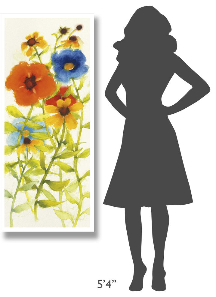 "Americana Meadow II" Digital Paper Print by Shirley Novak, 22"x52"