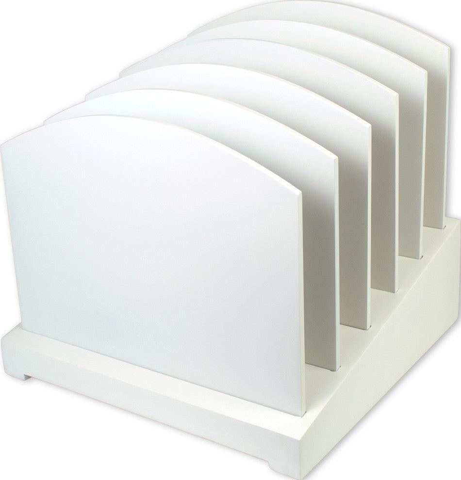 Incline File, White
