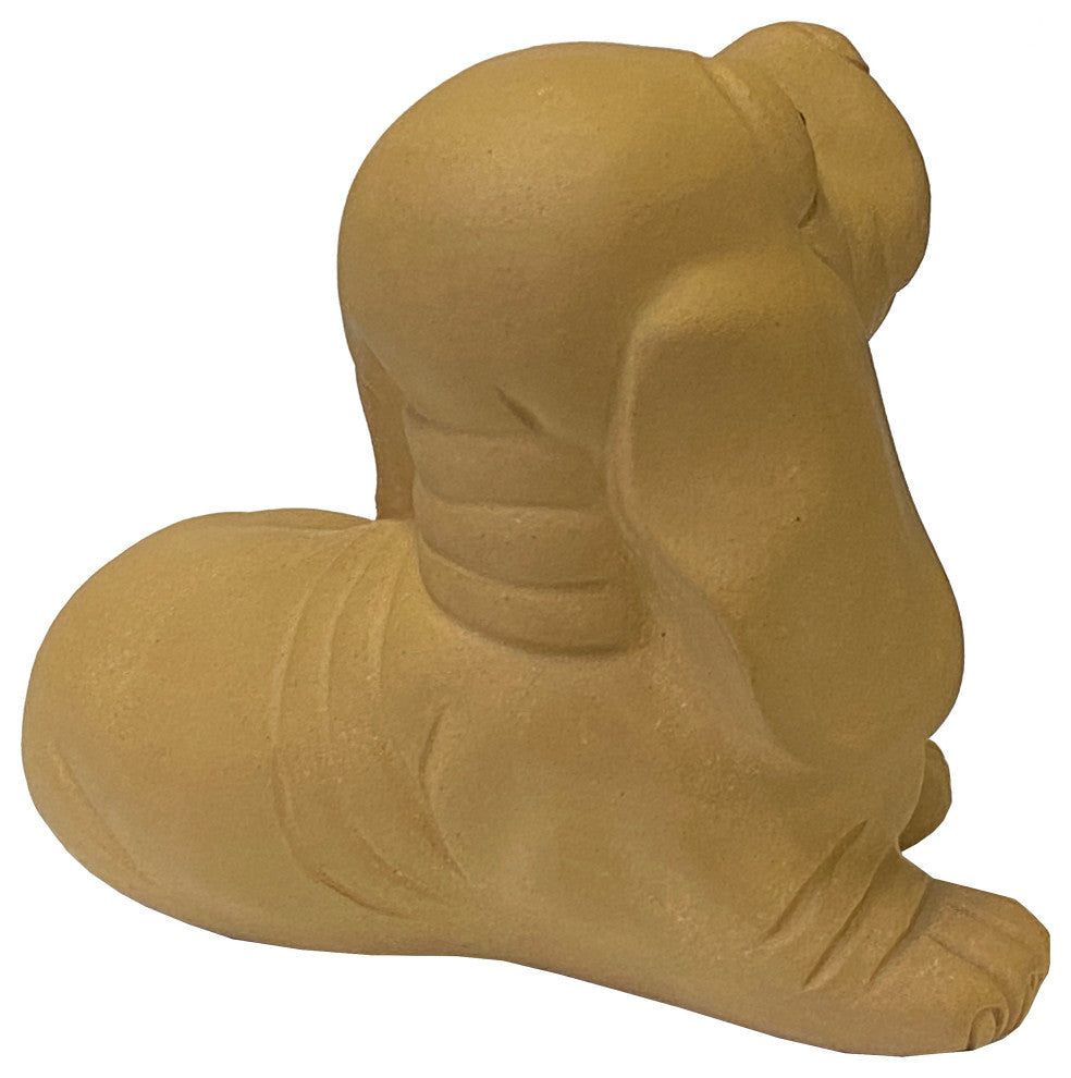 Oriental Puppy Dog Small Ceramic Animal Figure Display Art Hws2378