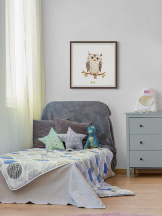 "Ready to Take Flight" Framed Painting Print, 24x24