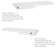 L-Shaped Replacement Cushion Shower Seat Top Only, 26", Left-Handed