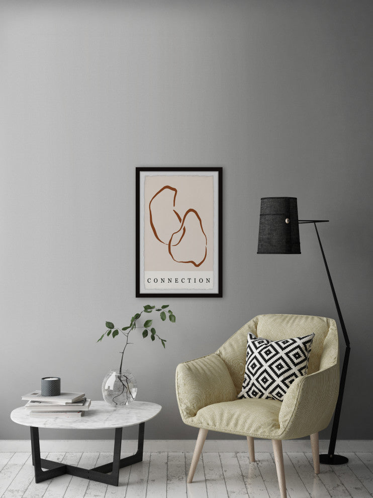 "The Connection" Framed Painting Print, 30x45