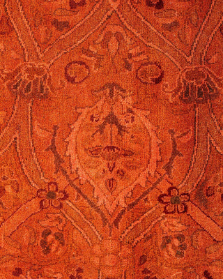 Fine Vibrance, One-of-a-Kind Hand-Knotted Area Rug Pink, 8'1"x8'1"