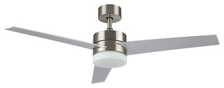Safavieh Radcliff Ceiling Light Fan Brushed Nickel