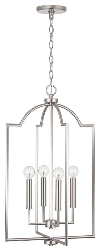 Capital Lighting 539341 Carter 4 Light 16"W Pendant - Matte Black